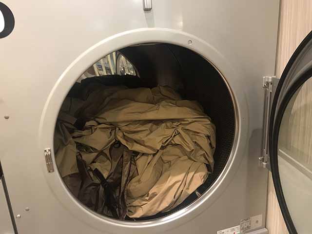 テント　洗濯槽