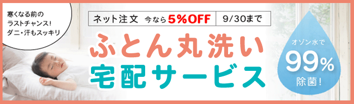 ふとん丸洗い