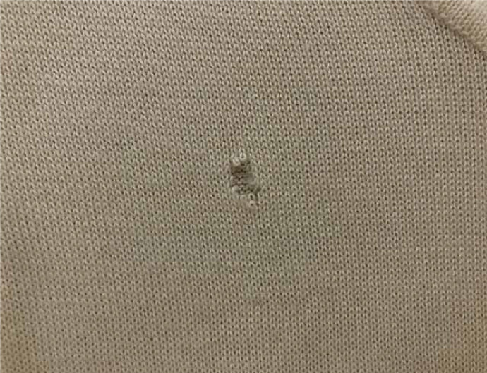 引っかけ穴 破れお直し
