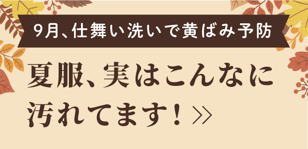 白いものはもう着られない！